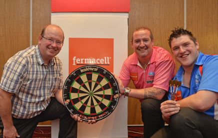 Two darts professionals have been signed up by fermacell