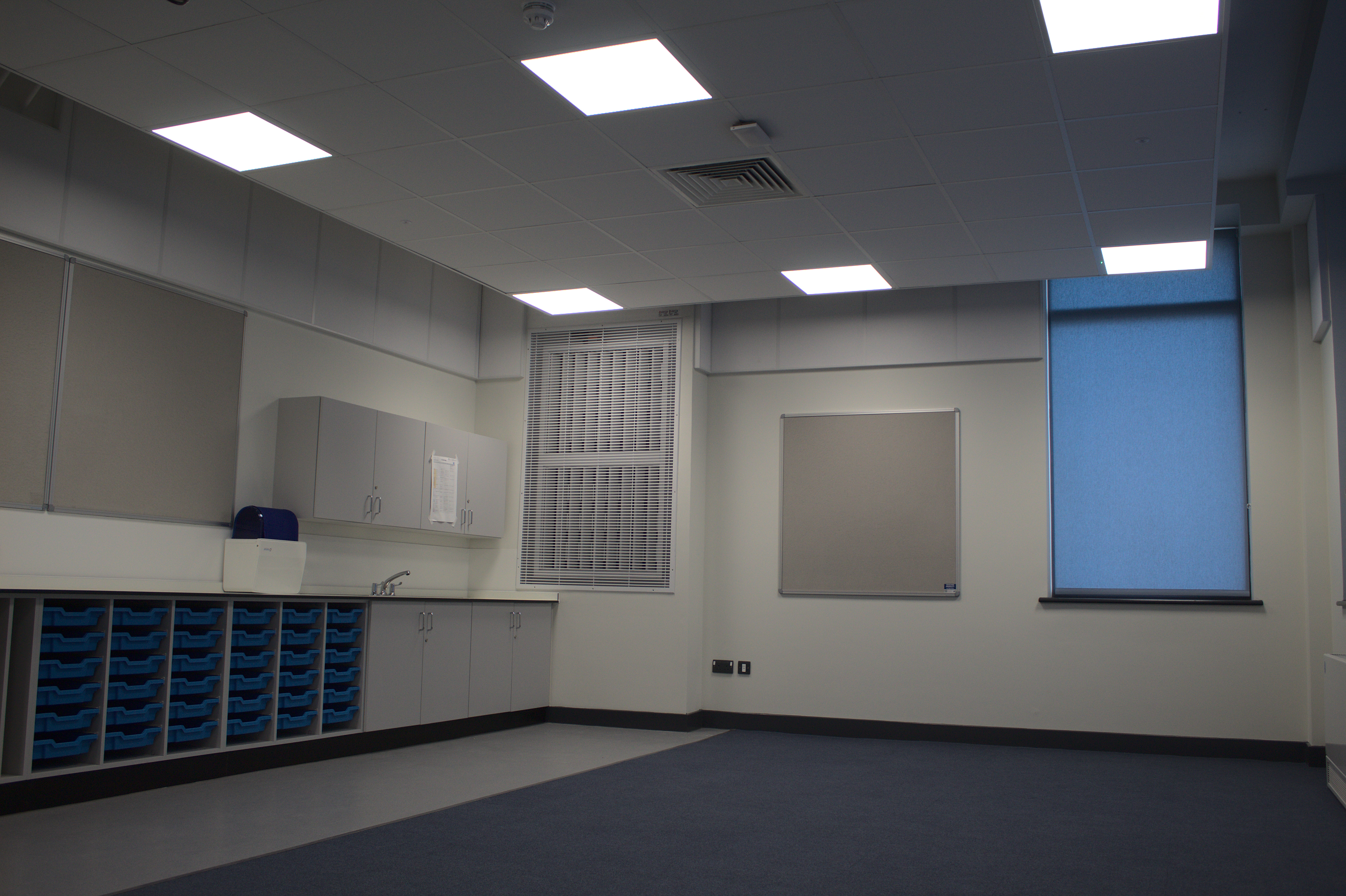 fermacell dry lining board used for Allen Edwards Primary School